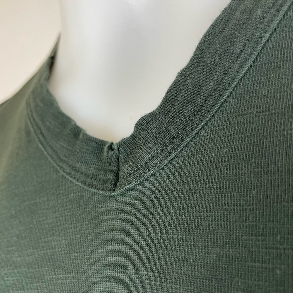 Hugo Boss Ribbed V-Neck Top - Picture 7 of 8